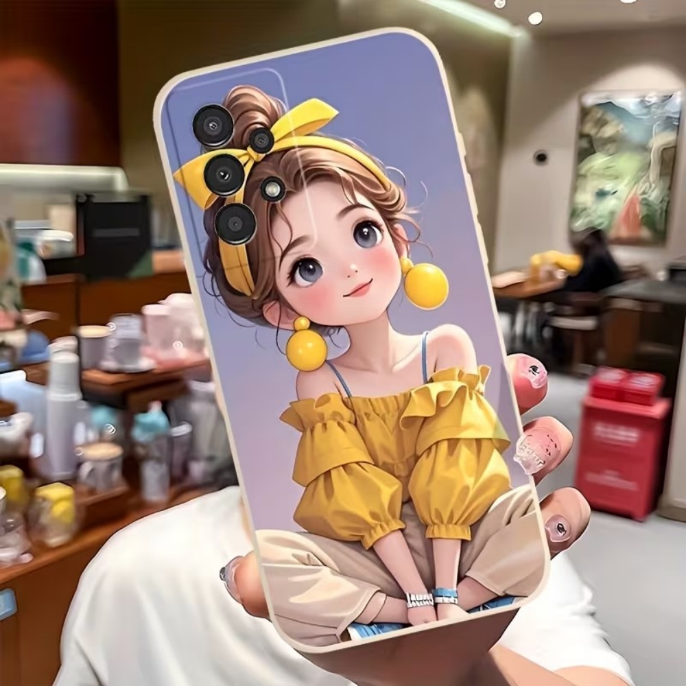 Cute Cartoon Girl Pattern Desi - Phone Cases Girls ulasan dan harga