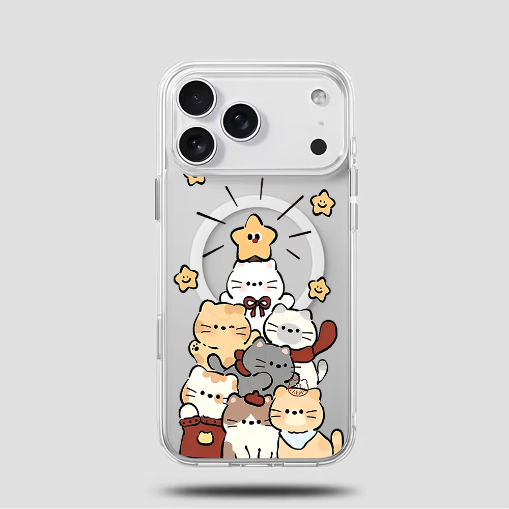 Cute Cartoon Kitten Print Comp - Phone Cases Iphone 14 ulasan dan harga